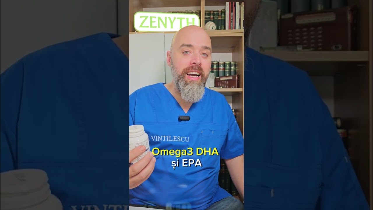 Dr. Razvan Vintilescu recomandă Omega 3 Marine