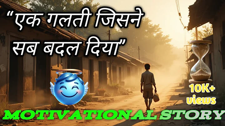 “एक गलती जिसने सब बदल दिया”😇|| Motivational Story♥️||एक लड़के की कहानी♥️||समय की कीमत♥️#Motivational