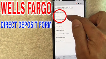 ✅ Wells Fargo Direct Deposit Form 🔴