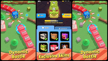 Snake Cubix 2048: Merge Arena Gameplay Android