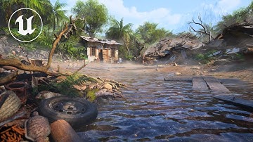 2 Ways to Make Realistic Puddles in Unreal Engine 5