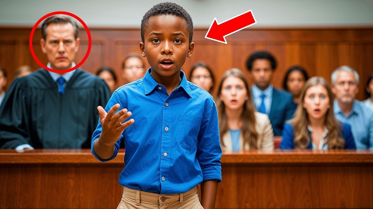 8 YEAR OLD BLACK BOY STUNS JUDGE WITH HIS LEGAL INTELLIGENCE – THE ENTIRE JURY IS SHOCKED!