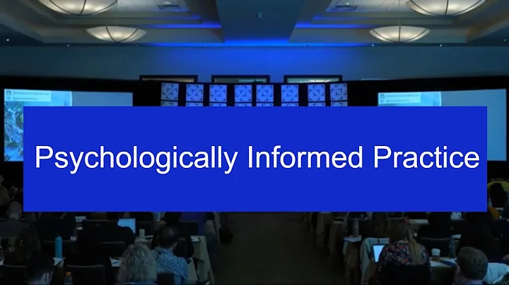 Psychologically Informed Practice: Beyond The Two Day Workshop