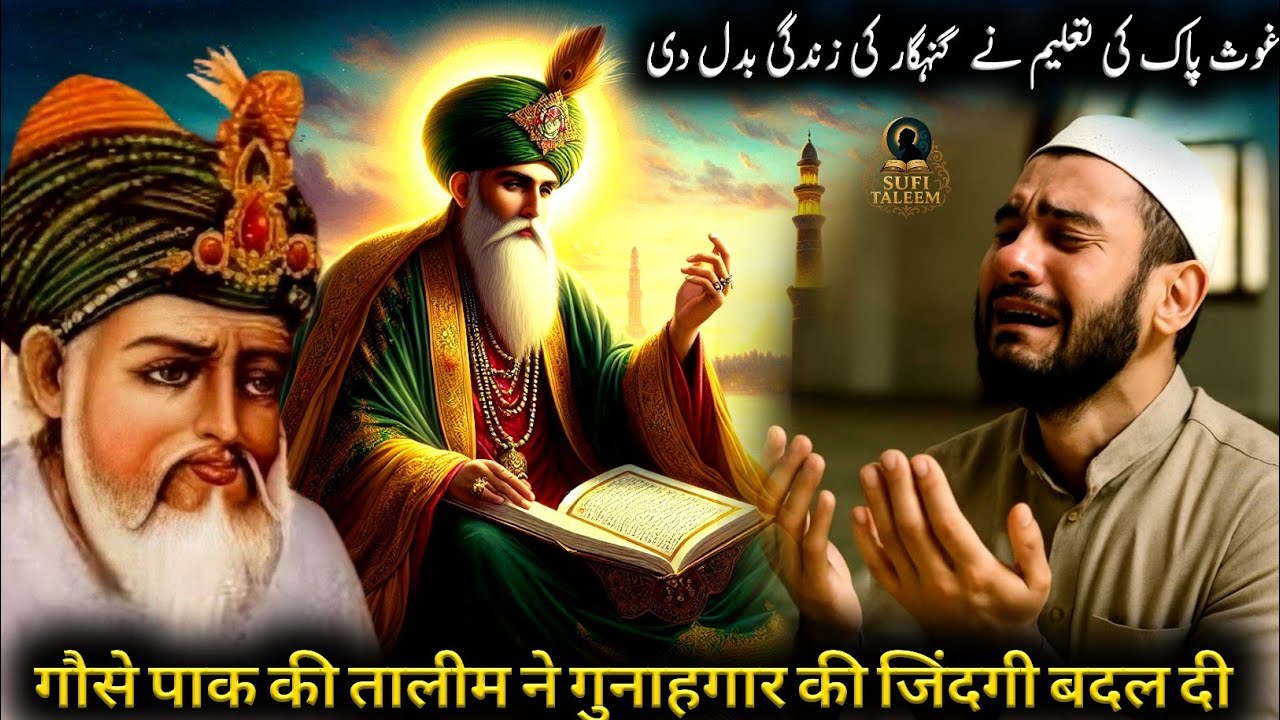 Ghouse Pak ki wo taleem jis se laakhon gunahgaron ki zindagi badal gayi... 