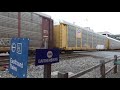 #2744 CSX Q277-29 Empty Autorack train with BNSF &amp; UP