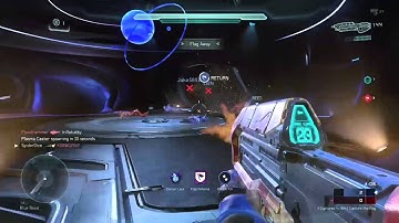 [Halo 5] - Triple Kill Cluster Luck to Save the Flag