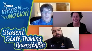 NIRSA Ideas in Motion: Virtual Student Staff Training Roundtable, June 15, 2020