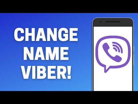 วีดีโอ: ฉันจะเปลี่ยนชื่อที่แสดงบน Viber ได้อย่างไร