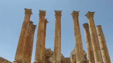 Visit to the Archaeological Site of Jerash, Jordan (Pompeii of the East or The city of 1000 columns)