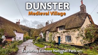 Самая красивая средневековая деревня в Эксмуре: средневековая деревня ДАНСТЕР, Сомерсет