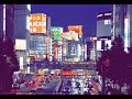 Gambar cover Japanese neo city pop / neo soul Shinjuku, Tokyo Night View