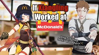 If Xiangling Worked at McDonald's | Genshin Impact