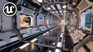 Modular Scifi Interior - Unreal Engine