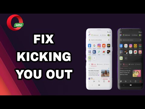 How To Fix And Solve Opera Mini App Kicking You Out | Final Solution