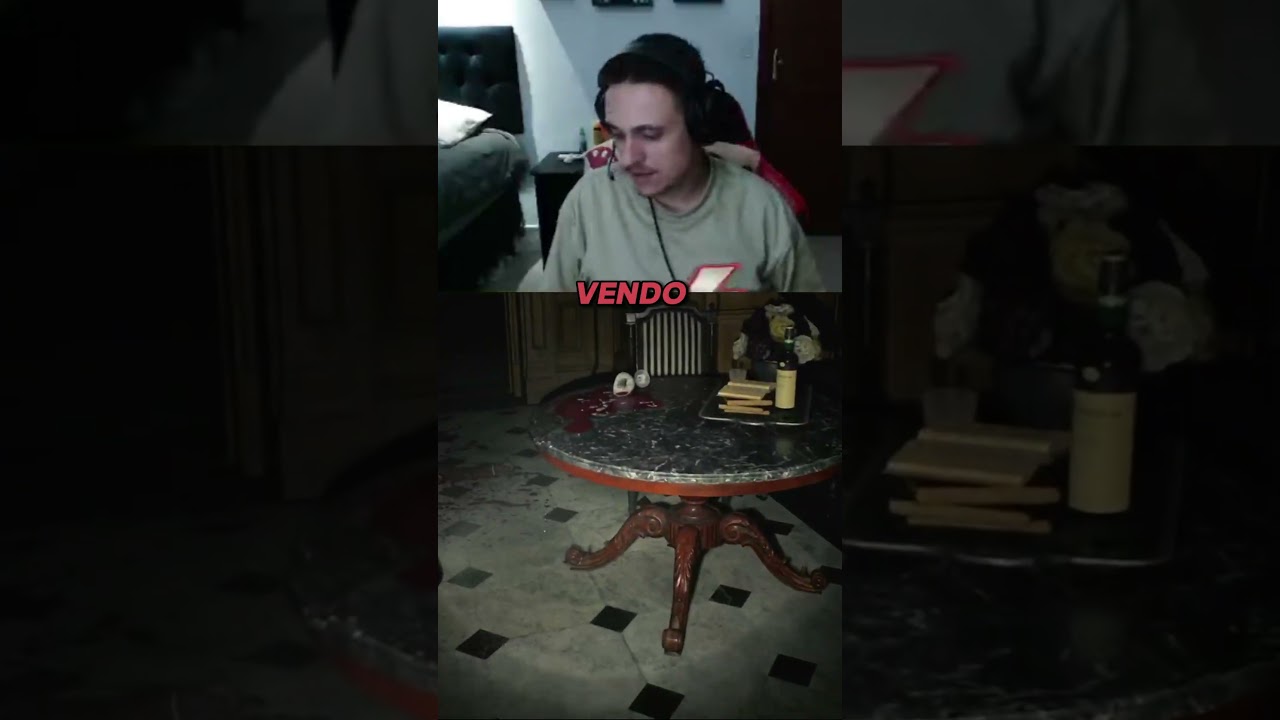 Joguinho mardito Live 21h na twitch.tv/realbigodera #residentevil #reels #games
