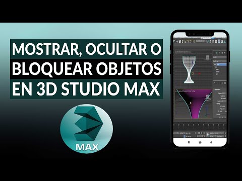 Cómo mostrar, ocultar o bloquear objetos en 3D STUDIO MAX de manera sencilla