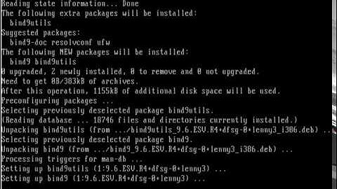 INSTALASI DEBIAN 5 DAN KONFIGURASI IP,DNS,WEB SERVER,MAIL SERVER DAN FTP SERVER