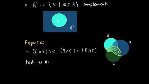 M01 03: set operations, union, intersection, difference, complement