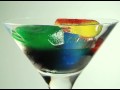 Colored Ice Melting (Time-Lapse)