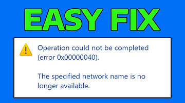 How To Fix Printer Operation Could Not Be Completed Error 0x00000040