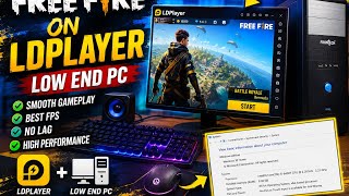     Free Fire MAX on Low End PC 🔥 LDPlayer 9 Test | No Lag Gameplay