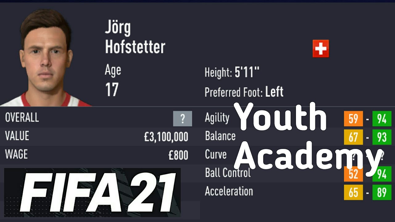 Tips for your youth academy 
Fifa 21 Career mode