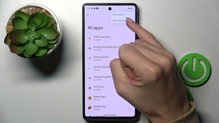How to Reset App Preferences on GOOGLE Pixel 7 - Restore App Preferences