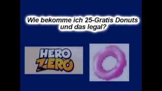 Tutorial - Hero Zero kostenlos Donuts bekommen