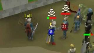 Vid 4 - Ice Giant 99 -  Fight  - Dragon Claws, Vesta, Statius Pking [RUNESCAPE NEW PVP]