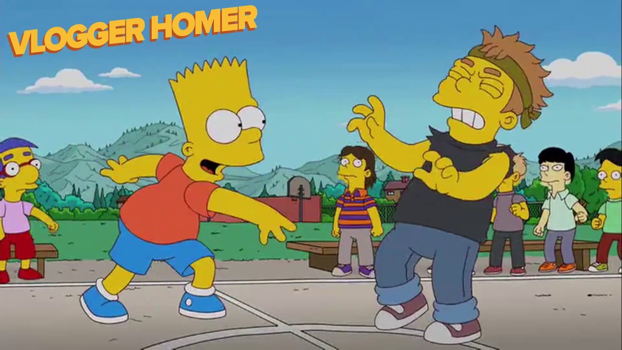 Simpson ITA BART GIOCA A DODGEBALL YouTube