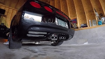 C5 Corvette First Cold Start of Spring 2018