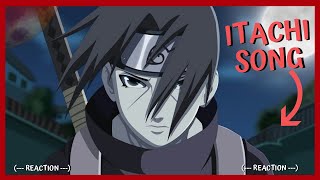 BEST REACTION YET!?!? | Itachi Song | 