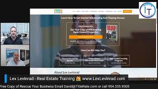 Investing in Real Estate with Lex Levinrad