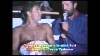 Cesco Tedesco, 28 agosto 1987, traversata in windsurf Mazara - Tunisi...E' Africa - 244° sud ovest