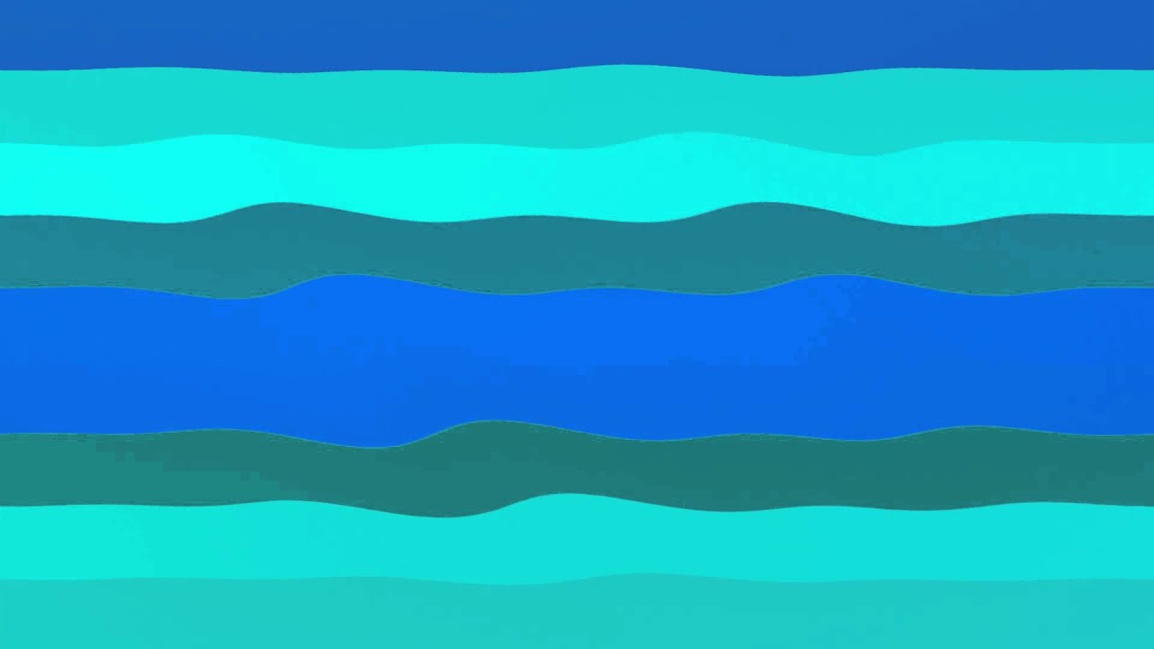 Blue line waves - simple HD animated background #17 - YouTube