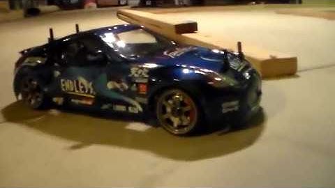 My first Drift Car Rear Wheel Drive RTR MST FXX-D and my basement track
