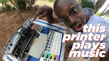 I added a midi port to a printer (In honour of Dave Smith)