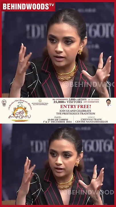 "குடிச்சிட்டு என் மேல சாஞ்சான்,பளார்னு விட்டுட்டேன்" ? Keerthy Suresh | Throwback