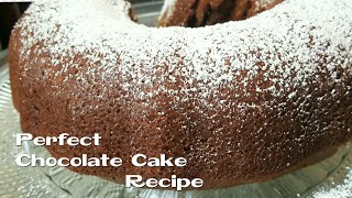 Perfect soft and moist chocolate cake recipe ingredients all purpose
flour 2.5 cups milk 1.5 cup sugar oil 1 3 large egg 6 tablespoon
unsweetened...