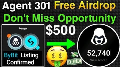 Agent 301 Telegram Airdrop 🤑 | New Mining Bot | Bitget Listing Confirmed