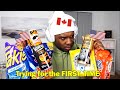 Canadian Tries Popular American Snacks