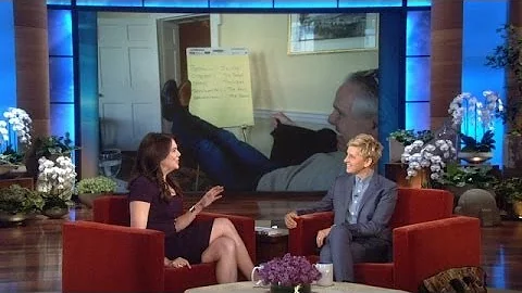 Lauren Graham's 1-Cent Check from Ellen