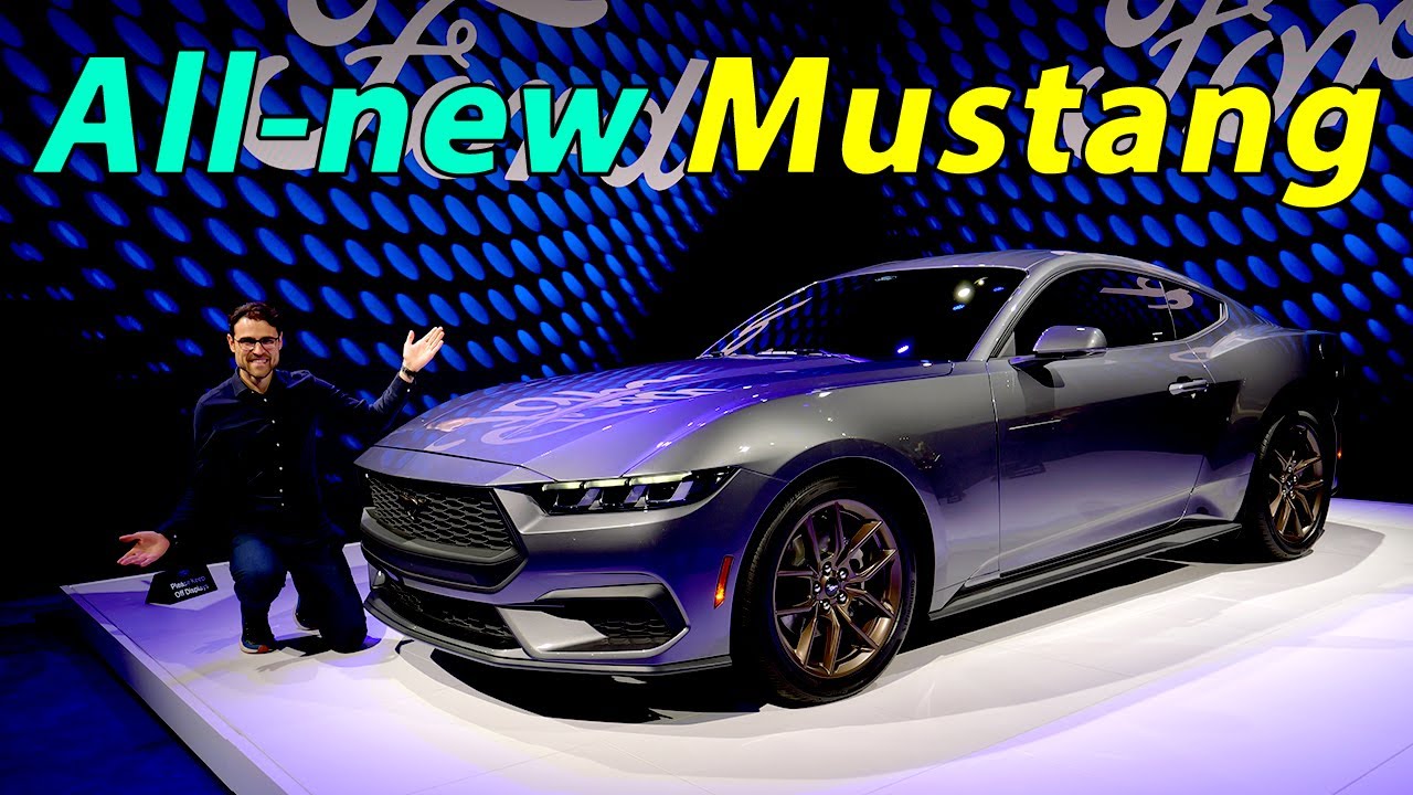 all-new Ford Mustang 2.3 l vs 5.0 l V8 GT vs Dark Horse S650 REVIEW