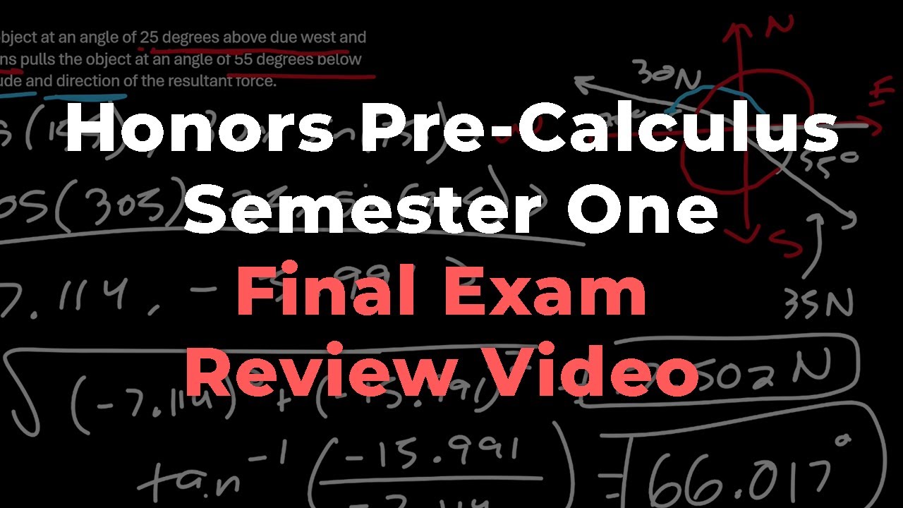 HPC Semester 1 Final Exam Review Video - YouTube