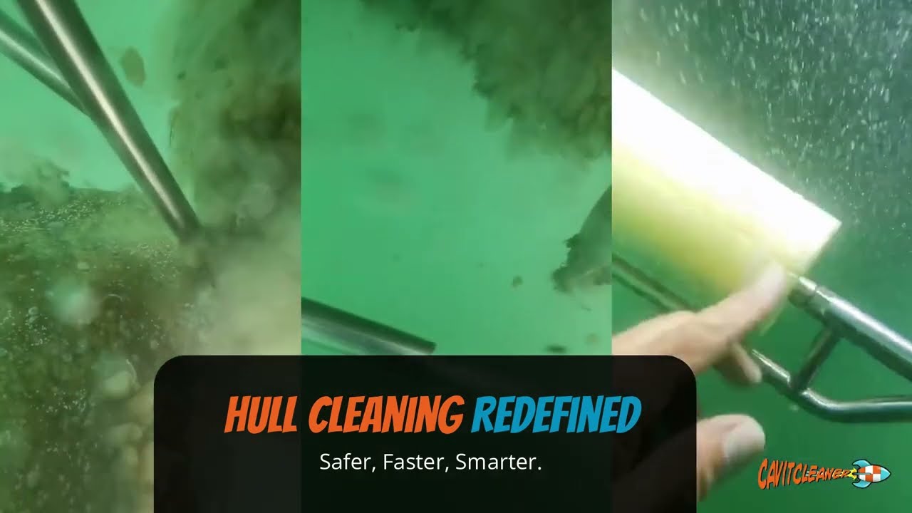 B.A.D. Water Drone, the new frontier in underwater hull cleaning