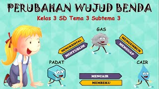 Perubahan Wujud Benda Kelas 3 | Tema 3 | Subtema 3 | Semester 1