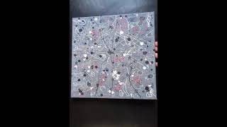 MARIA MARACHOWSKA - CANVAS PAINTING 'MILKY WAY' 2021 #art​​​​​​​​​​​ #painting