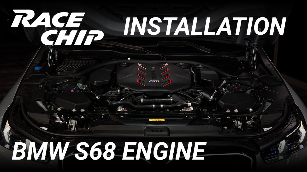 BMW M5 (G90) S68 4.4L RaceChip installation - YouTube