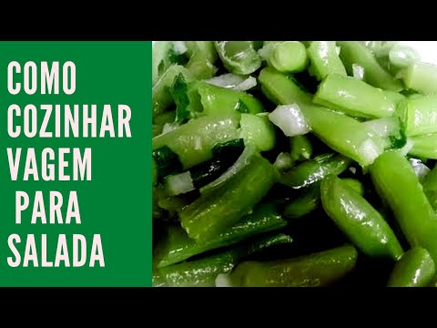 Vídeo: Como Cozinhar A Salada 