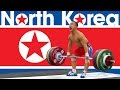 North korea   full session  om yun chols heavy day  heavy squat triples with pause